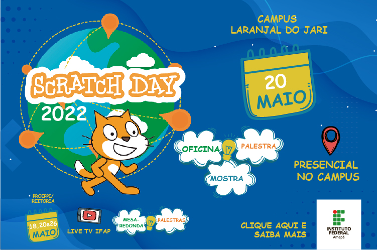 Campus promove o evento Scratch Day